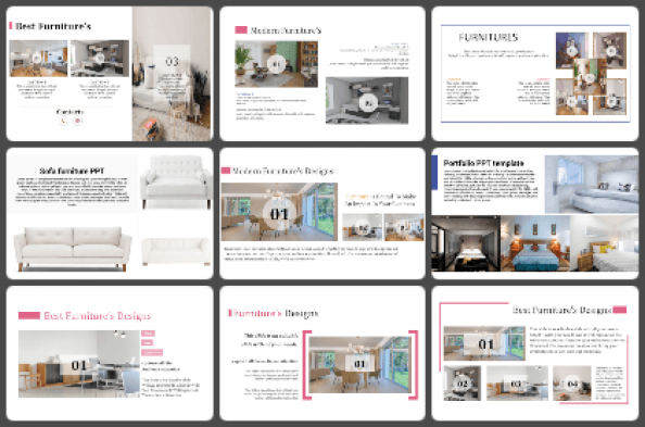 Furniture Powerpoint Templates